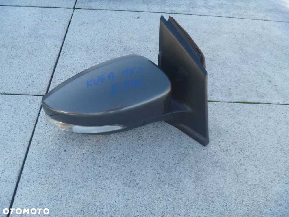 FORD KUGA MK 2 LIFT LUSTERKO PRAWE 8 PIN KOMPLETNE EUROPA - 2