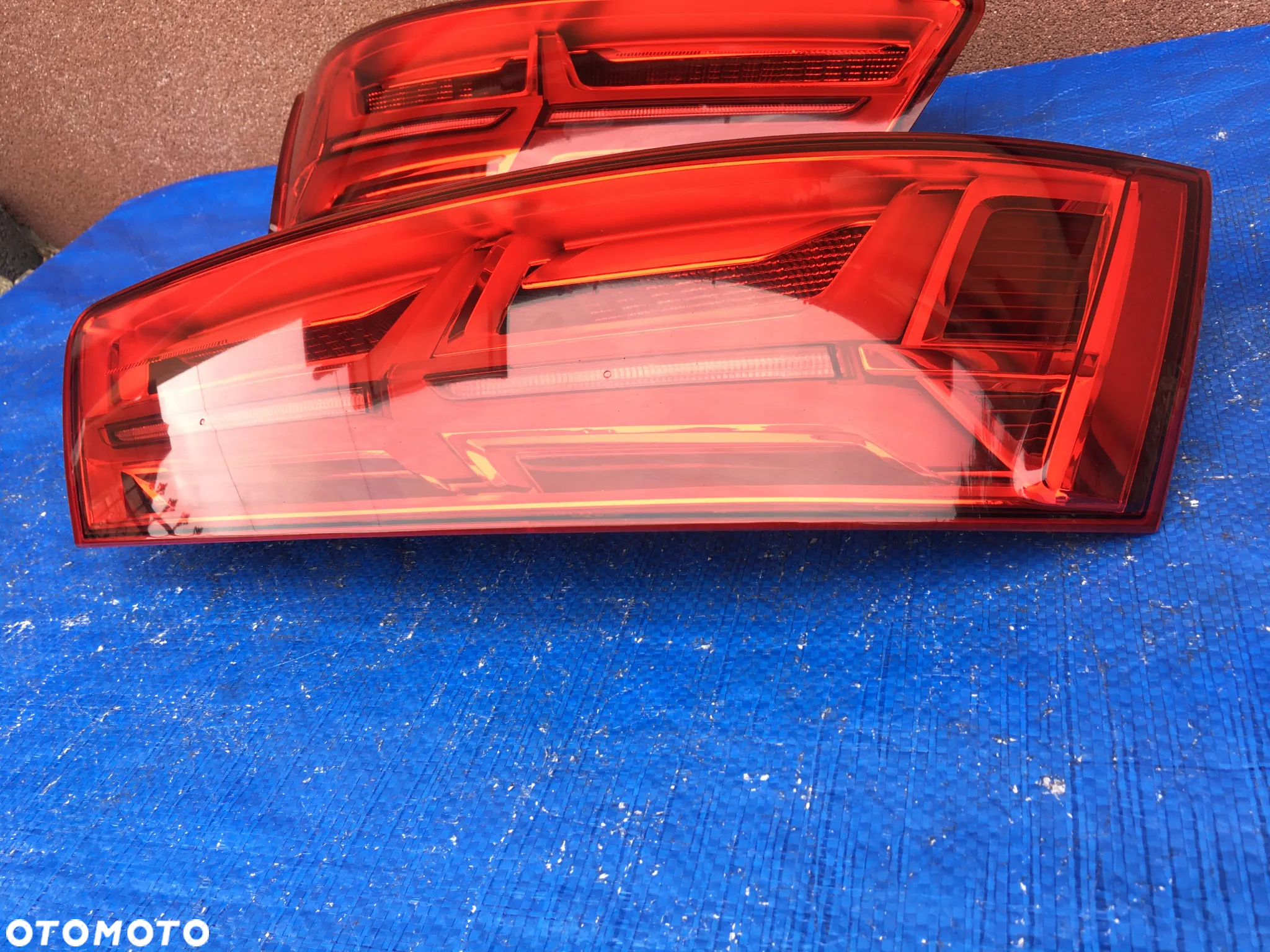 AUDI Q7 SQ7 4M  / MATRIX / EUROPA / LAMPY TYLNE LAMPA TYŁ / DYNAMICZNE / KOMPLET / ORYGINAŁ - 4