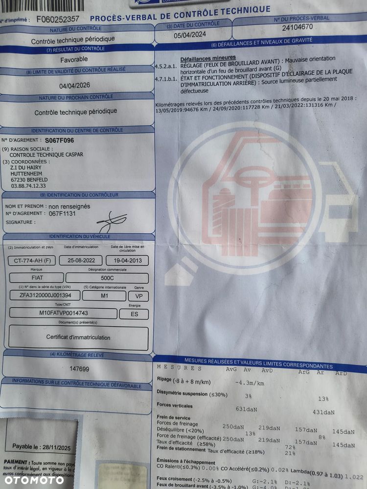 Fiat 500 1.2 Dualogic Cult - 8