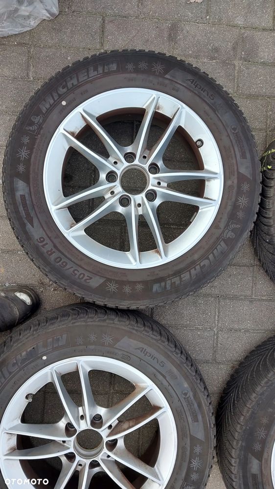Kola zimowe alu Mercedes OE 205/60r16 A1774010100 Audi VW Skoda Seat  5x112 et44 - 14