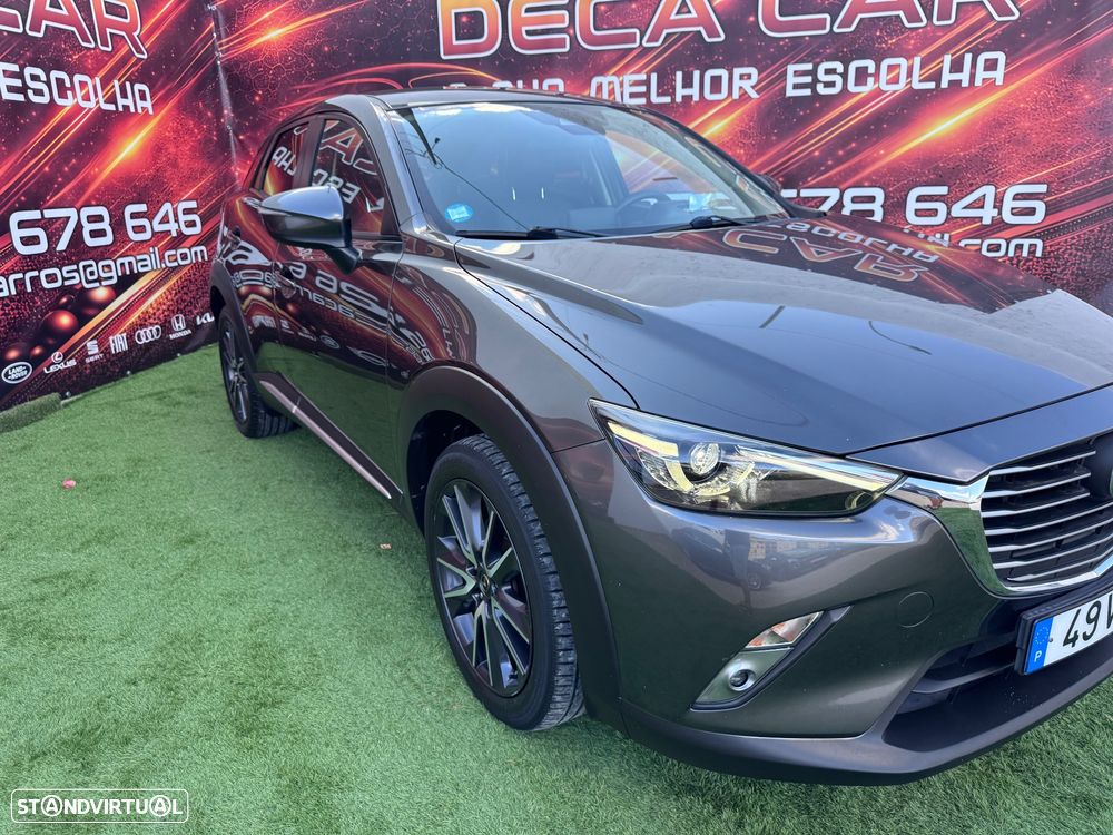 Mazda CX-3 1.5 Sky.Excellence HT Leather White Navi - 2