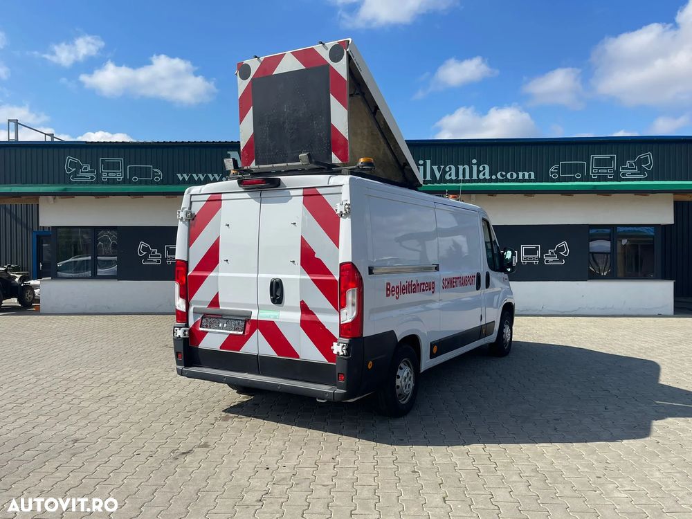 Fiat Ducato | Autospecială însoțire transporturi agabaritice BF3 / WVZ - 5