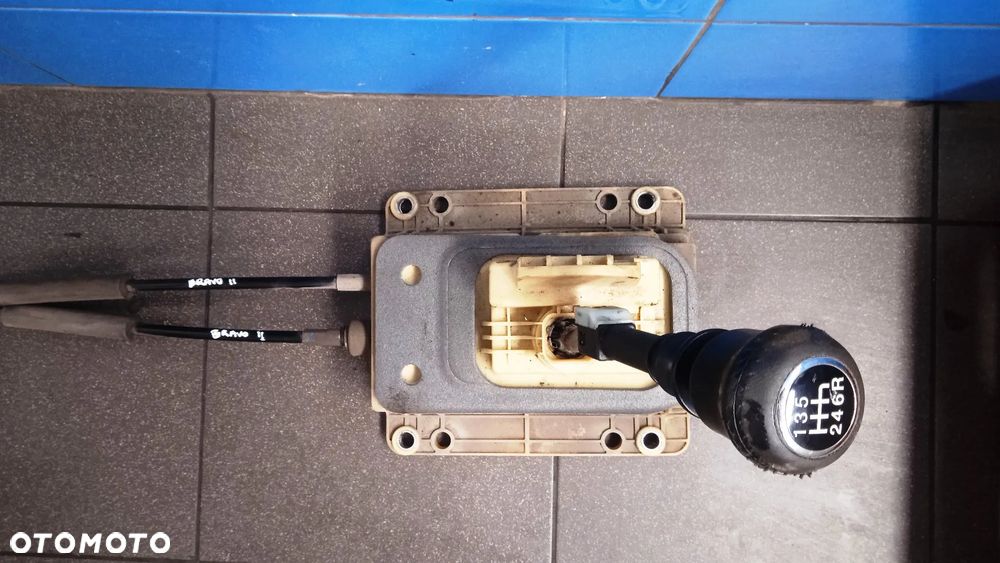 Wybierak lewarek linki zmiany biegów Fiat Bravo II 6-biegów 553499480 55213280 C412 552132279 A606 - 6