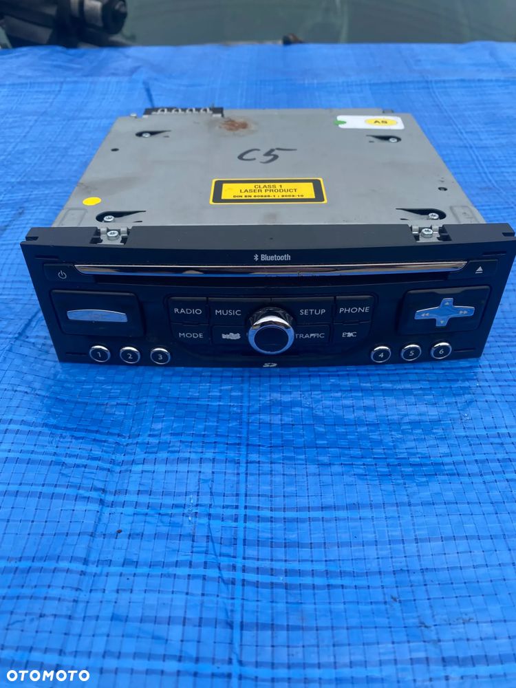 RADIO FABRYCZNE CITROEN C5 III X7 2012r.  RADIOODTWARZACZ - 1