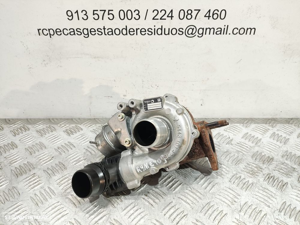 Turbo Renault BorgWarner Motor 1.6 DCI R9ME409 Renault 8201067824 BorgWarner 54389700018 - 3