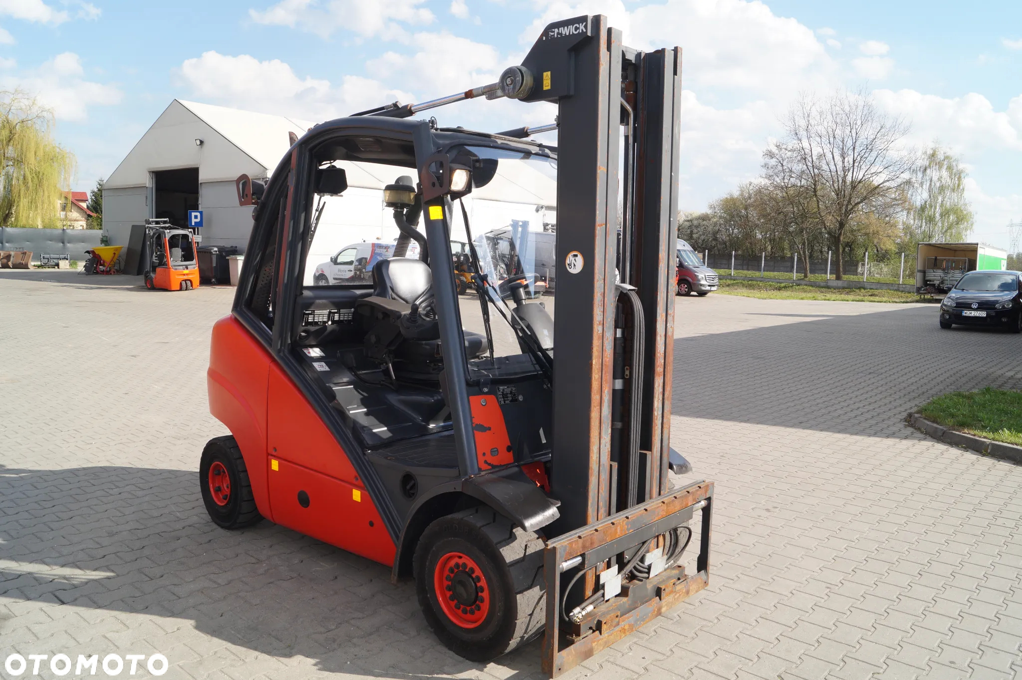Linde H35D  Wózek  Widłowy Triplex - 3