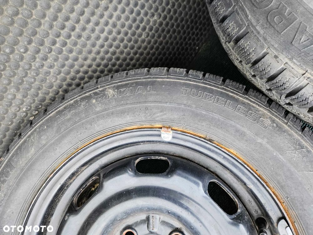 Kola Felgi R14 4x100 6J ET45 Stalowe Opony Zimowe 185/65 VW Skoda Seat - 10