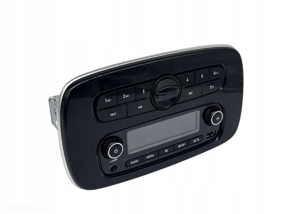 panel / radioodtwarzacz cd/dvd/gps smart forfour ii 281156474r - 1