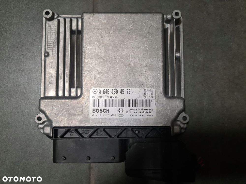 komputer sterownik silnika a6461504579 mercedes w203 2.2 cdi - 1