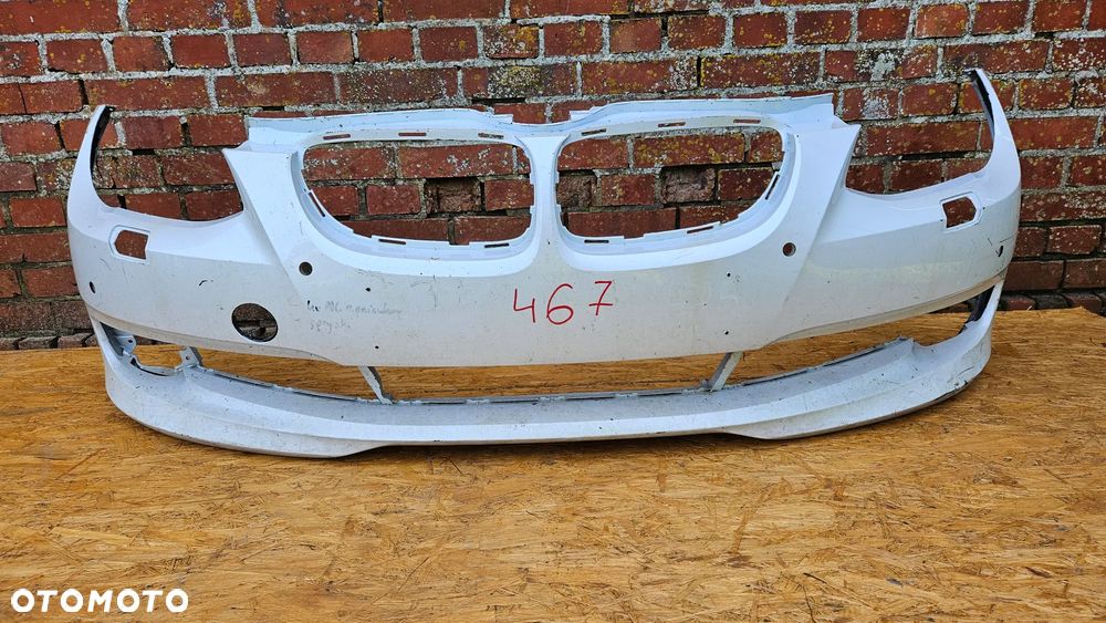 BMW 3 E92 E93 LCI LIFT Zderzak przód Zderzak przedni pod 4x PDC Czujniki parkowania Spryskiwacze Xenon 7227885 Oryginał NIE KLEJONY - 2