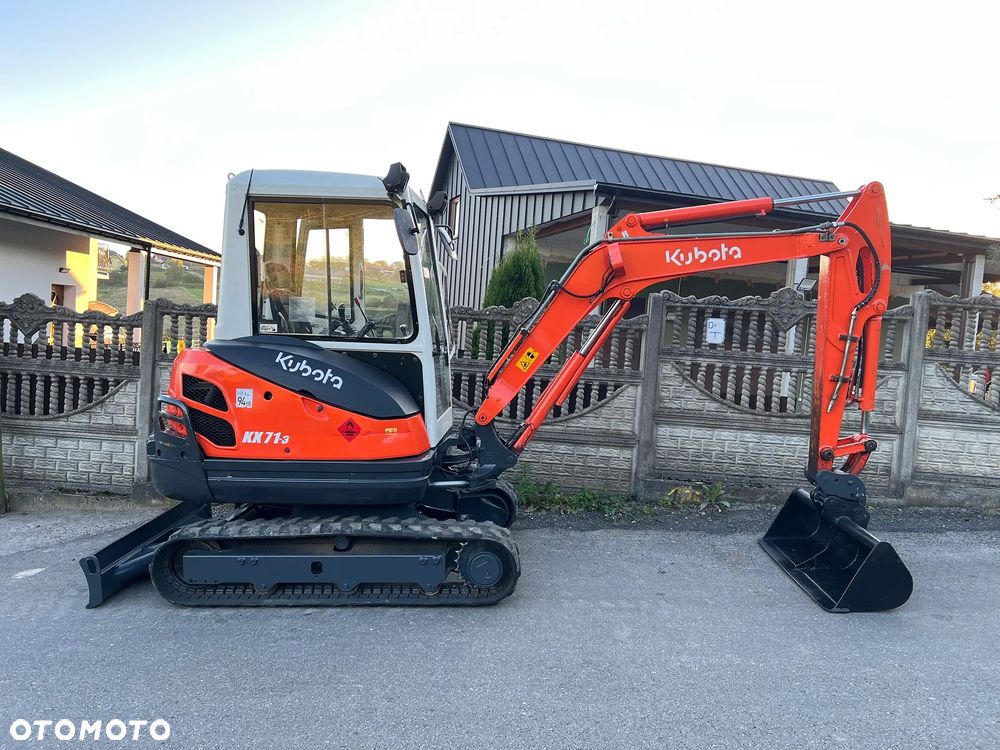 Kubota KX 71-3 * Minikoparka Kubota KX71 * 3 Tony * Stan Bardzo Dobry * Silnik 4 Cylindry * - 5