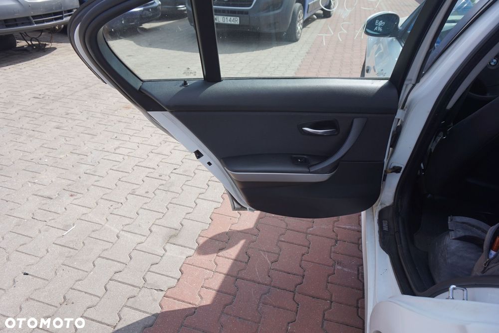 DRZWI TYLNE LEWE 3 E90 SEDAN A34  BIAŁY BMW 2004-2008 - 9