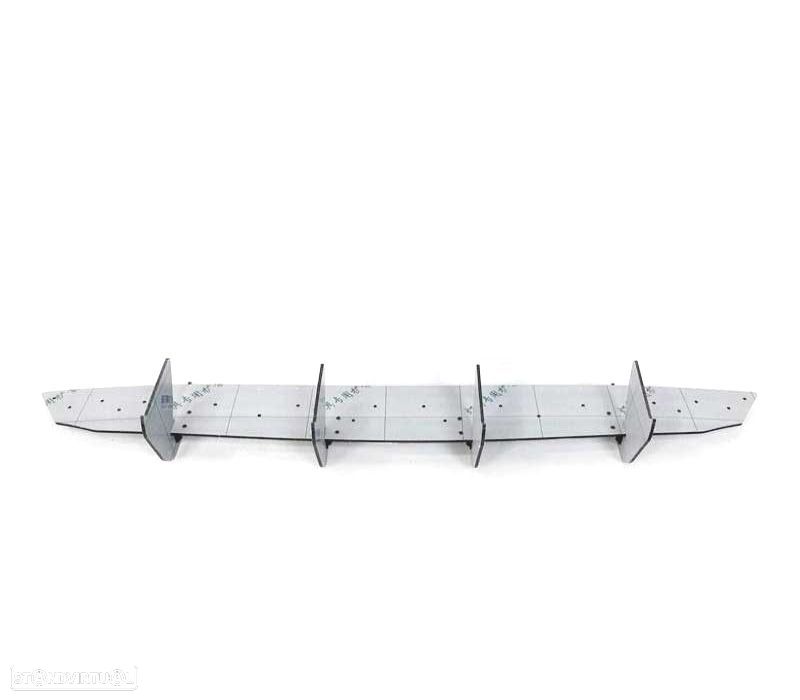 DIFUSOR TRASEIRO VOLKSWAGEN VW GOLF 8 20- PRETO BRILHANTE - 2