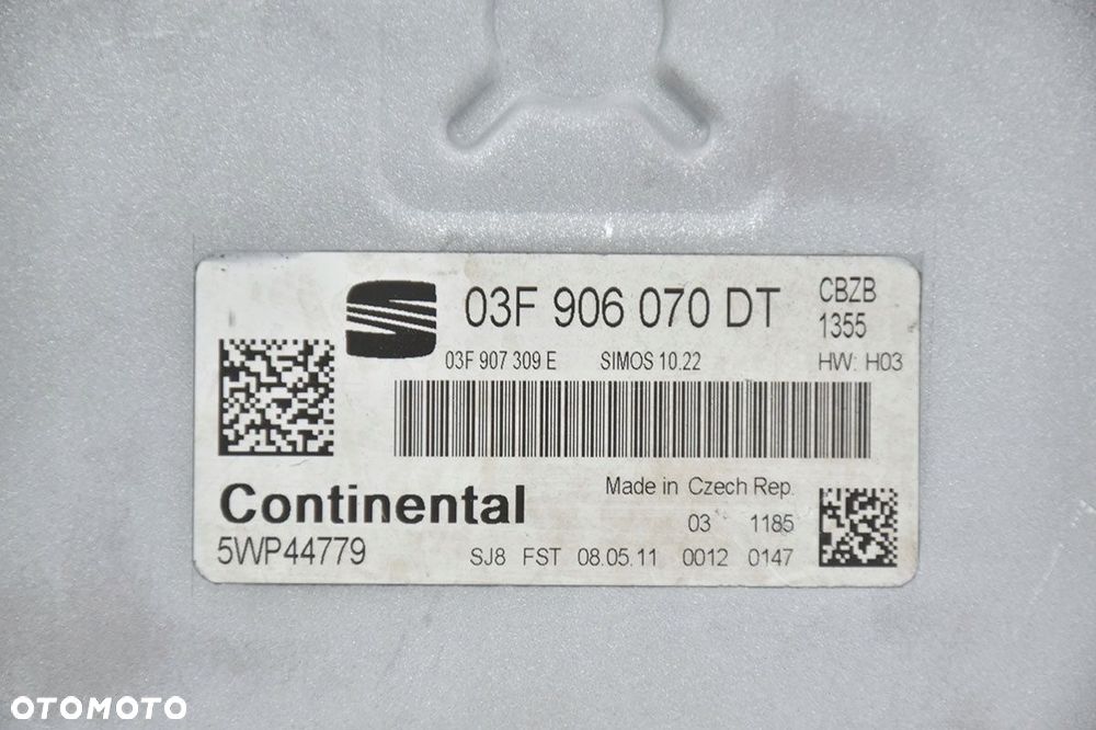 komputer sterownik seat 03f906070dt - 3