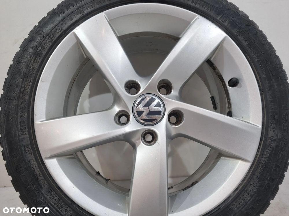 VW PASSAT B7 GOLF VI  ALUFELGA KOŁO 16 5x112 7J ET45 3AA601025A - 4
