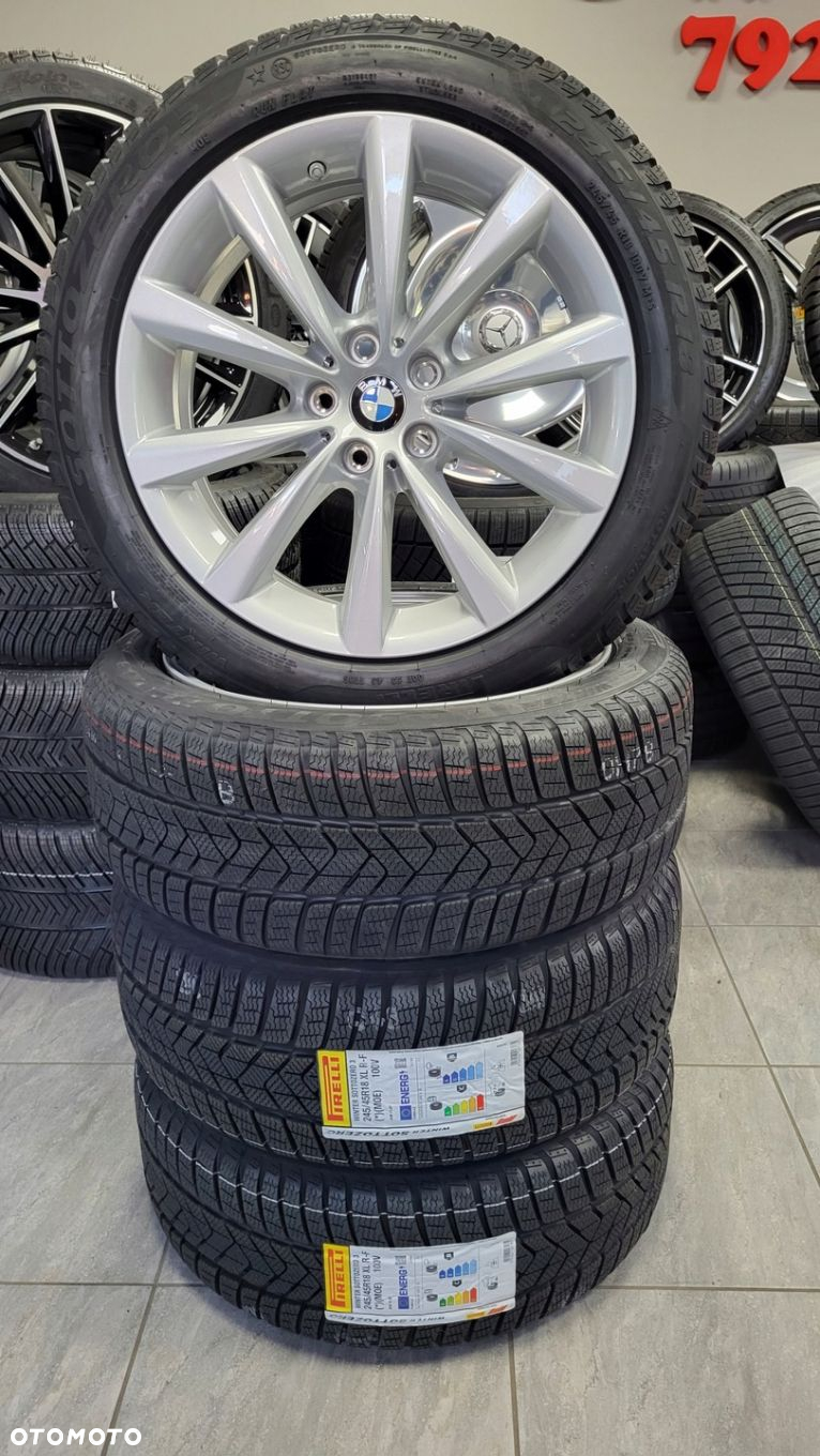 18 Zimowe ORYGINAŁ BMW 5 G30 G31 642 Nowe Pirelli - 8