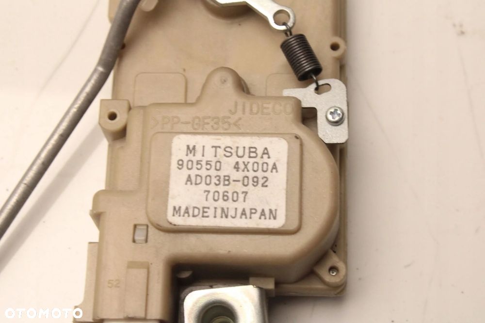 NISSAN PATHFINDER III R51 05R- SIŁOWNIK ZAMKA SZYBY KLAPY BAGAŻNIKA TYŁ - 4