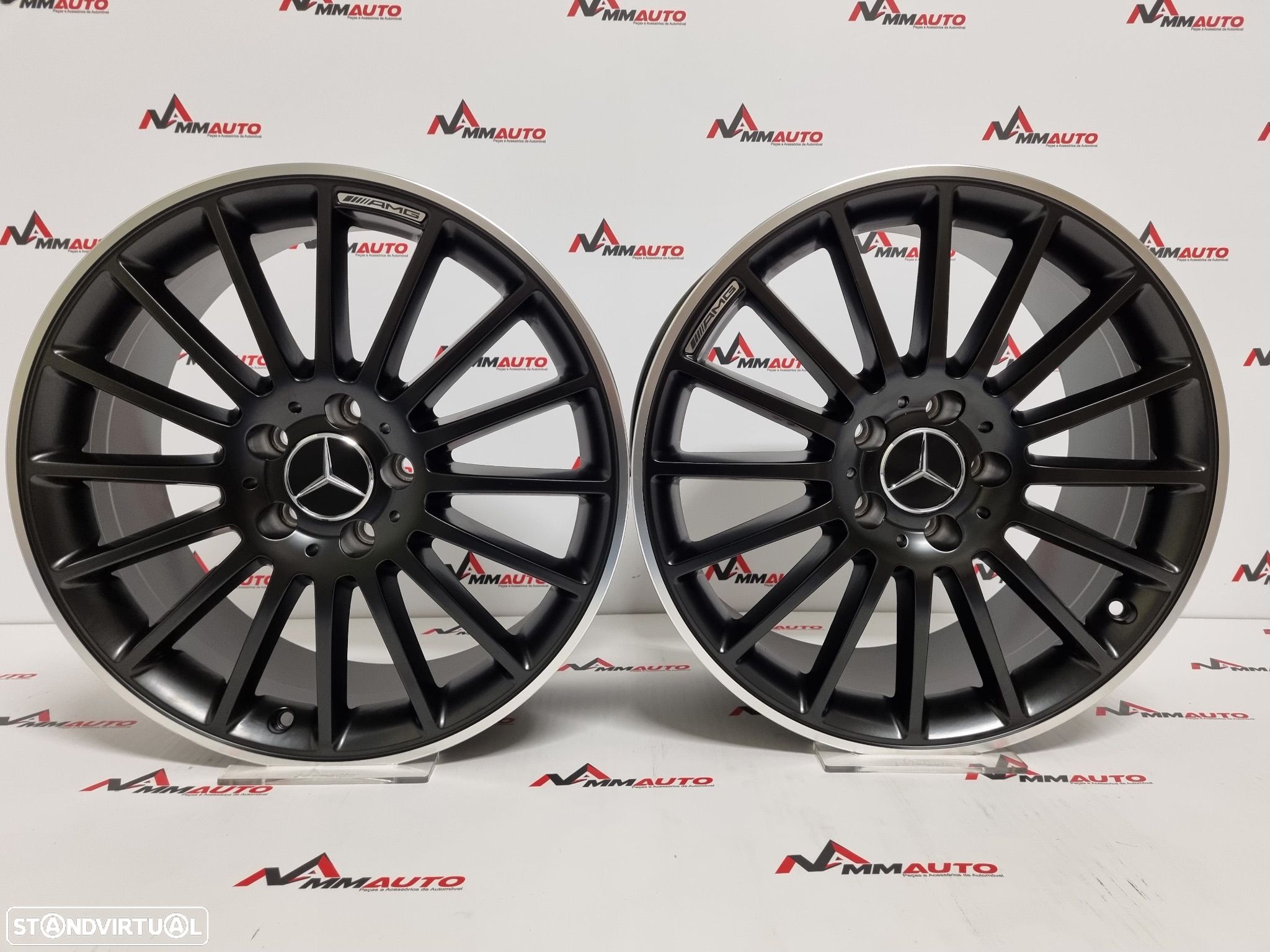 Jantes Mercedes A45 Preto 18 - 1