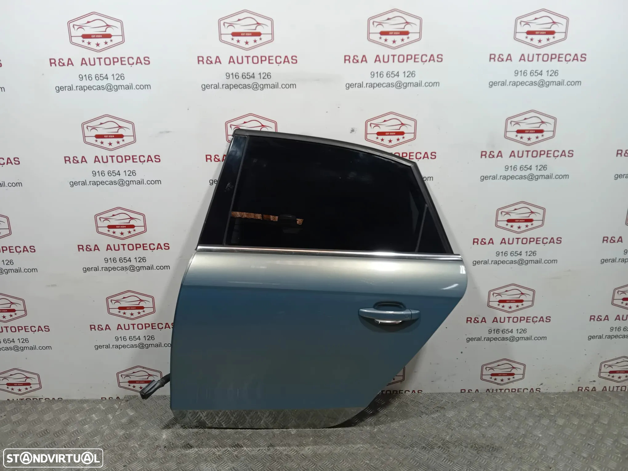 Porta Trás Traseira Esquerda Audi A4 B8 Original - 6