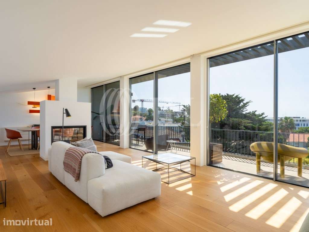 Apartamento T3 duplex, penthouse, com vista mar em Cascais - Grande imagem: 4/54