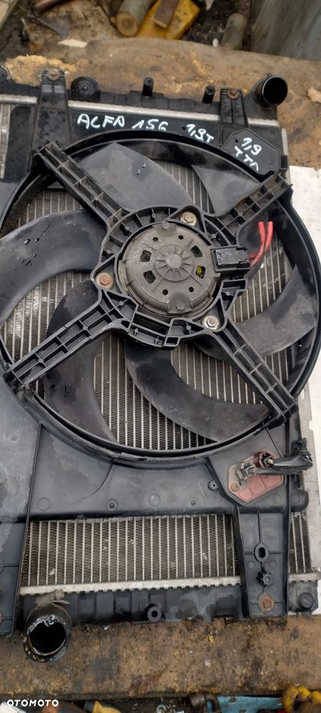 Alfa romeo 156 1,9jtd chłodnica wody wentylator intercooler - 1