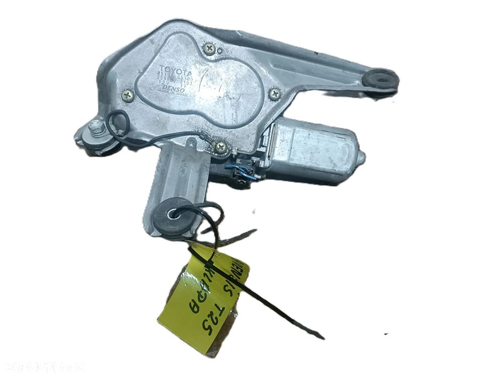 TOYOTA AVENSIS T25 03-09 r. SILNICZEK WYCIERACZKI TYLNEJ TYŁ KLAPA EU 85130-05100+ - 2