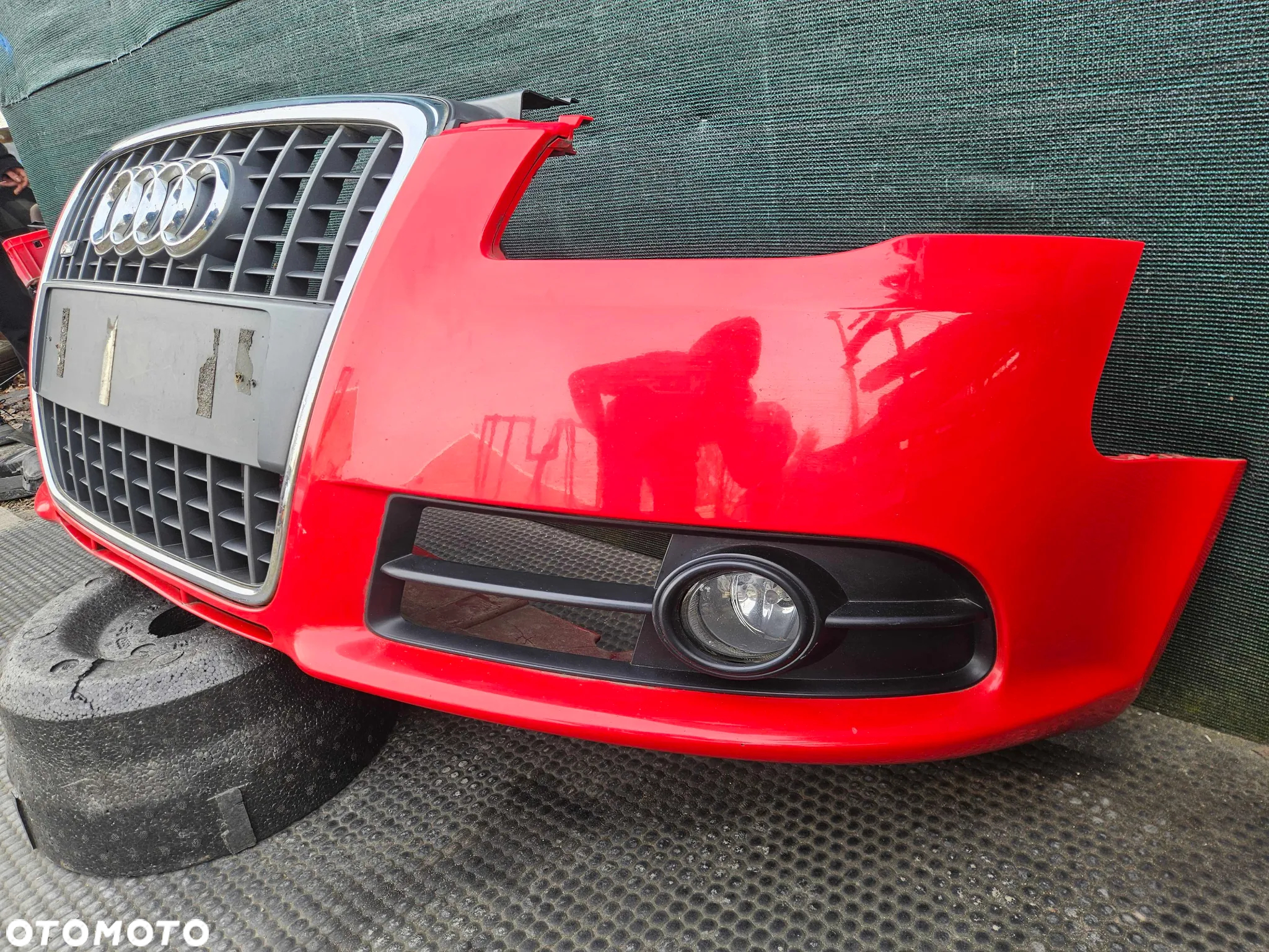 Zderzak Przod Przedni S-Line Kratki Halogeny Gril Atrapa AUDI A4 B7 Kombi Sedan - 6