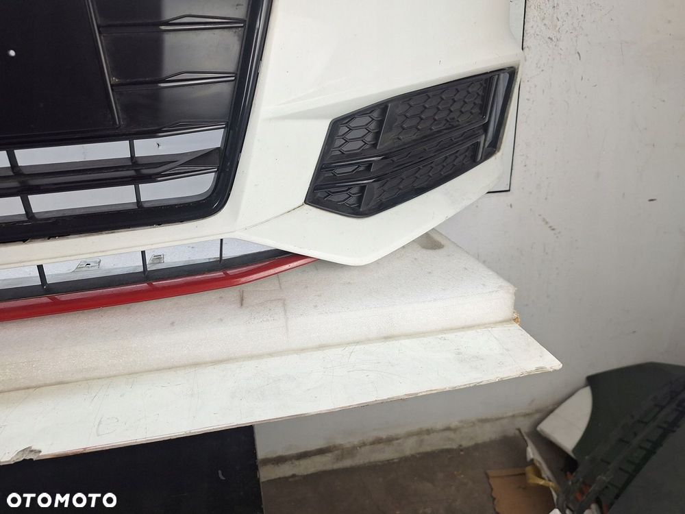 ZDERZAK AUDI S4 A4 S-LINE B9 8W 2017-2019 GRILL PRZED LIFTEM BLACK EDIT OE - 6