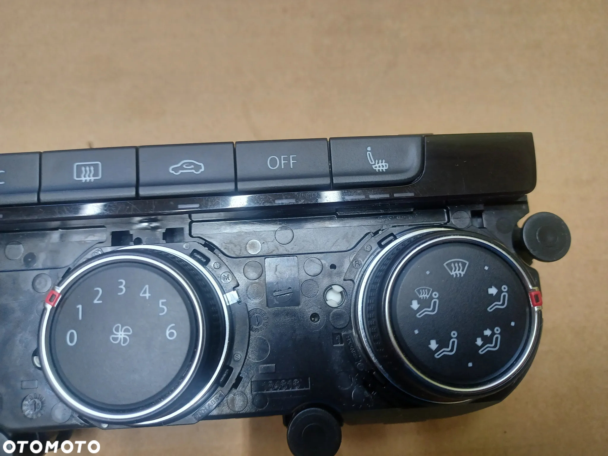 PANEL KLIMATYZACJI PASSAT B8 5G0907426AG - 3