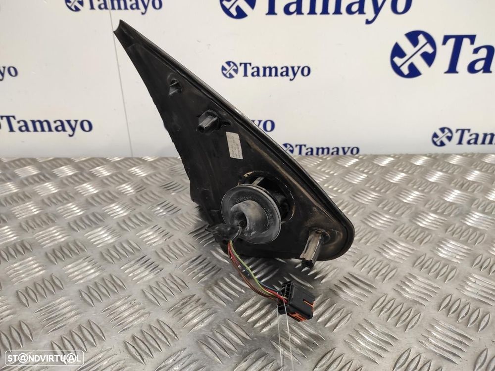 ESPELHO RETROVISOR ESQUERDO PEUGEOT 206+ 2011 -96725644XT - 1