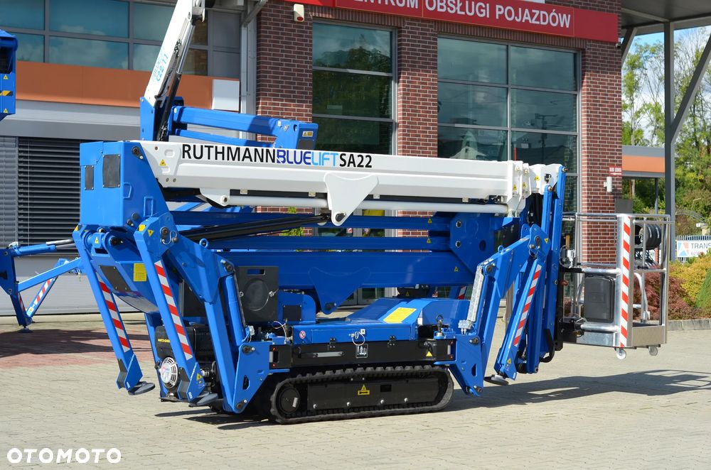 Ruthmann Bluelift SA22 Podnośnik gąsienicowy 22m Pająk na gąsienicach 22m Podnośnik terenowy gąsienice Zwyżka 4x4 Od Wyłącznego Dealera w Polsce - 11