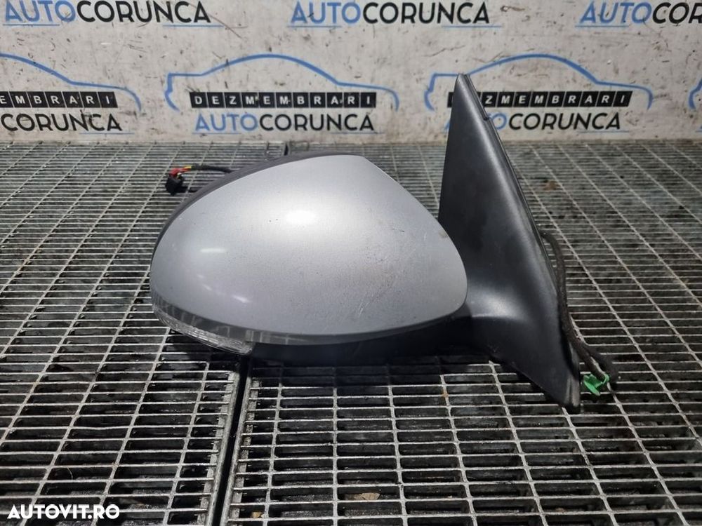 Oglinda dreapta Volkswagen Tiguan 5N 2008 - 2011 4 Usi Reflex silver Metalic LA7W (1326) ... - 1