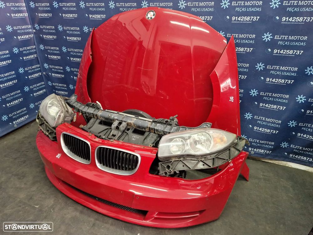 Frente completa usada BMW SERIE 1 LCI COUPE E82 E88 123D 118D 120D capot parachoques oticas guardalamas - 1
