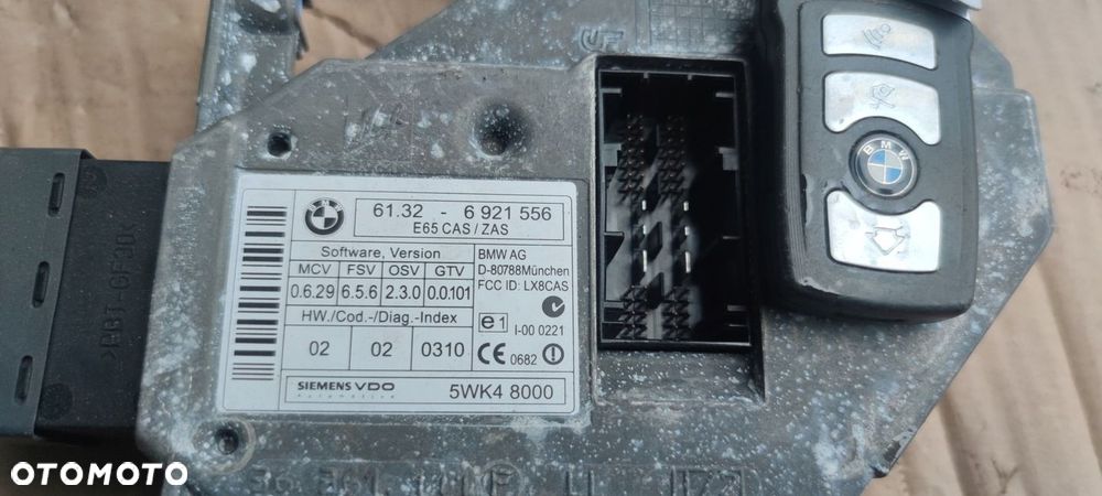 BMW E60 STACYJKA KLUCZYKI 695472209 61.32-6921556 - 2