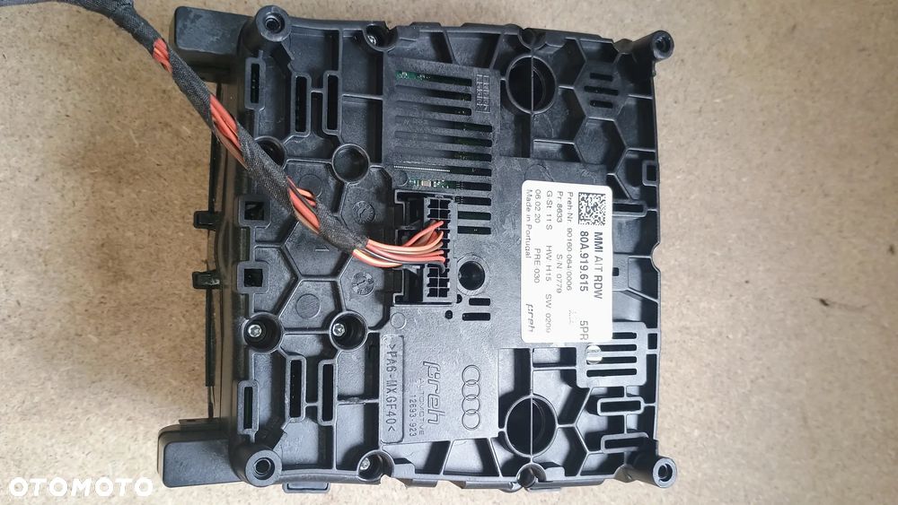 Panel sterowania MMI Audi Q5 SQ5 80A 80A919615A - 2
