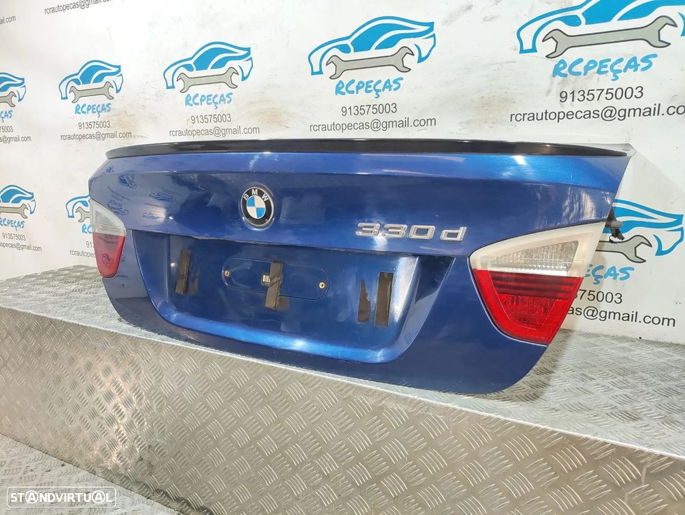 Porta Tampa Mala BMW Serie 3 E90 Fecho Puxador - 3