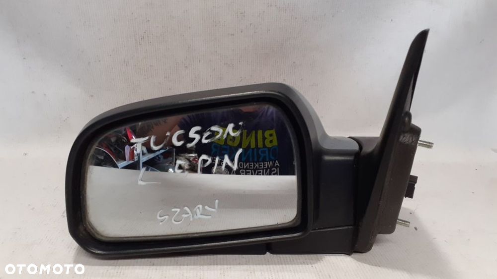 LUSTERKO ELEKTRYCZNE LEWE HYUNDAI TUCSON 5PIN SZARY - 2
