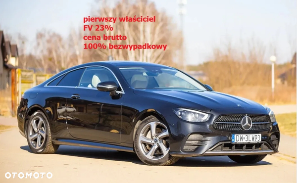 Mercedes-Benz Klasa E 220 d Coupe 4-Matic AMG