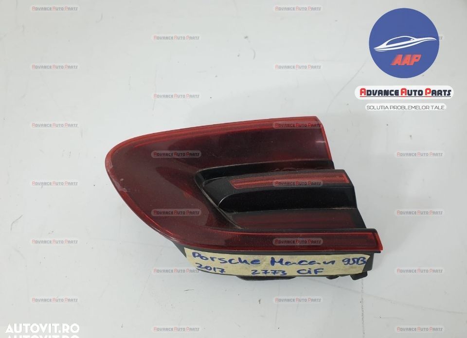 Stop Stanga Haion full led original Porsche Macan 1 2014 2015 2016 201 - 1