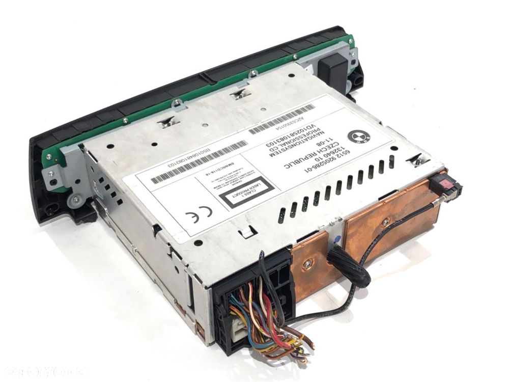 RADIO  BMW X3 (E83) 2003 - 2011 xDrive 20 d 130 kW [177 KM] olej napędowy 2008 - 2010 9205286 - 5