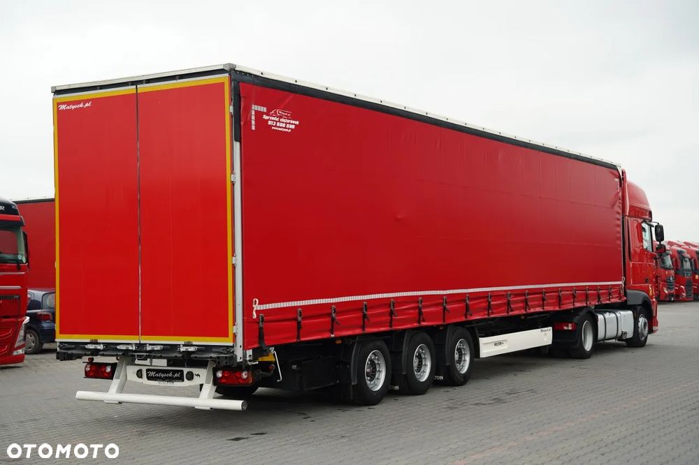 DAF XF 480 / ZESTAW / LOWDECK / SSC / + WIELTON / FIRANKA / MEGA / BDE / DACH PODNOSZONY / SAF - 5