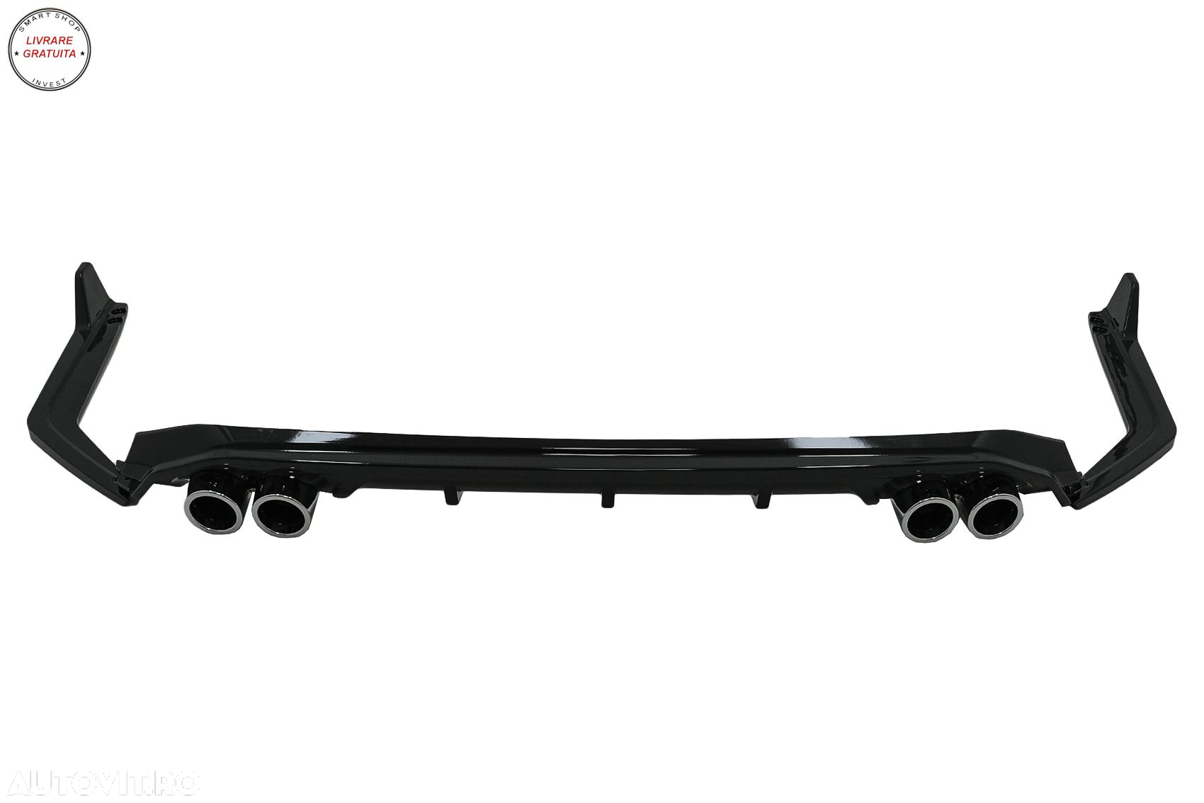 Difuzor Bara Spate cu Ornamente Bara Spate Flapsuri Toyota Corolla XII Sedan (2019- livrare gratuita - 2