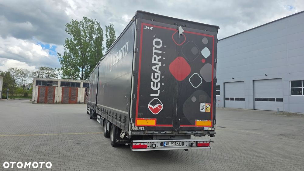 Volvo Volvo FH 460 / ZESTAW TANDEM 120M3 / 7,7m+7,7m /PRZEJAZDOWY / SALON PL / ZŁOTY KONTRAKT SERWISOWY - 13
