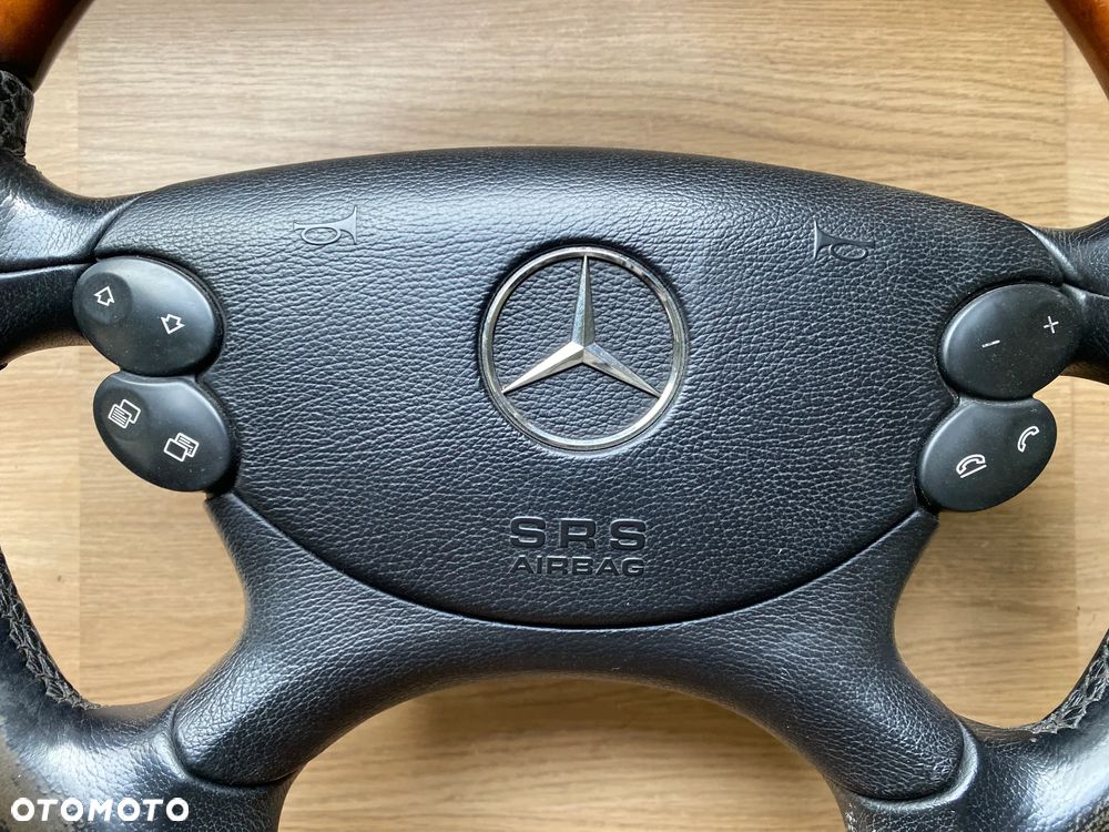 KIEROWNICA  MULTIFUNKCJA MULTI MERCEDES E55 W211 AMG CLA - 8