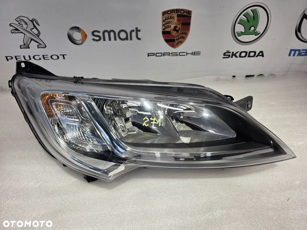 FIAT DUCATO 3 III LIFT / PEUGEOT BOXER / CITROEN JUMPY 14- ŁADNA LAMPA PRAWA ZWYKŁA PRZEDNIA PRZÓD NR 1440924580 NR AUKCJI LPP271 - 1
