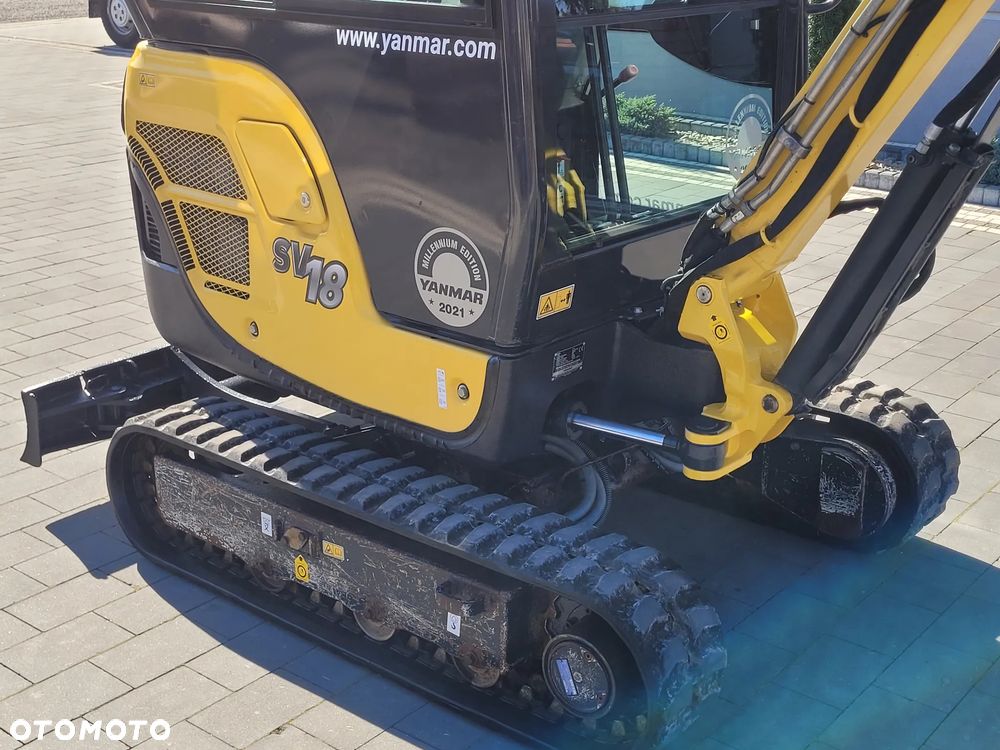Yanmar SV18 / jak NOWY / 1900kg / sprowadzona / - 11