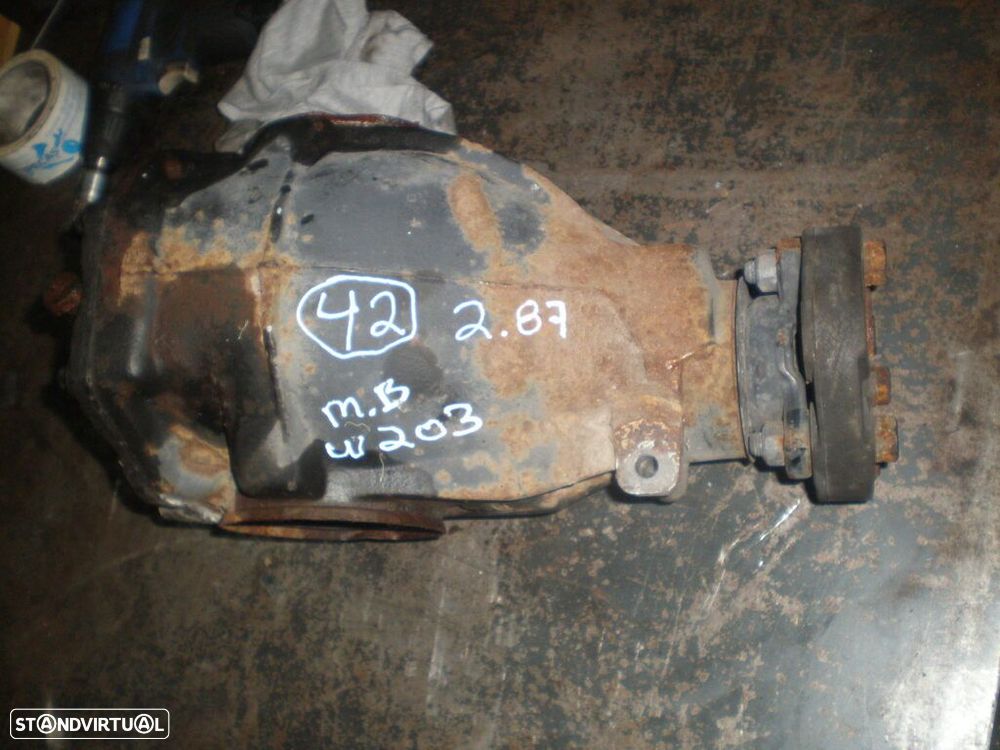 Diferencial A2103510805 2103513308 MERCEDES W203 2.87 MERCEDES W203 2000 C220CDI 143CV 4P PRETO 2.87 TRAS - 1