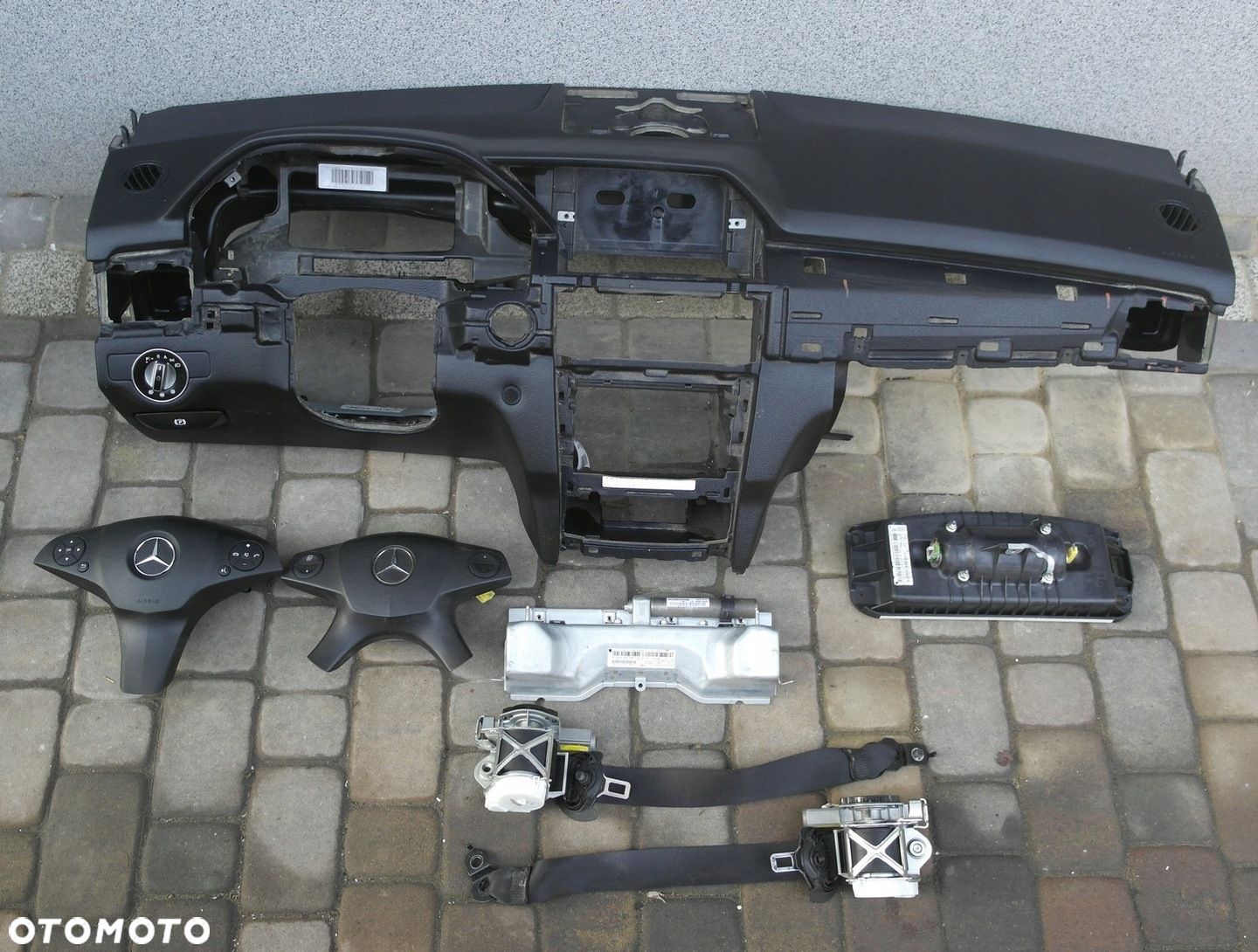 MERCEDES GLK X204 AIRBAG PASY DESKA KONSOLA KOKPIT - 1