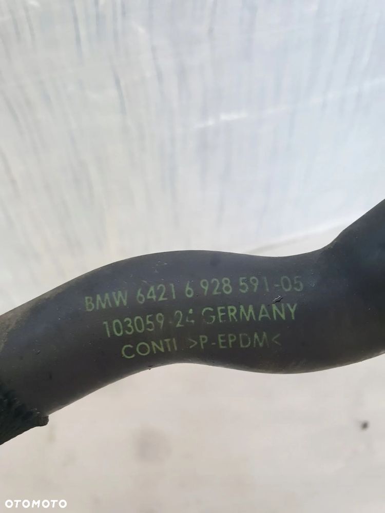 BMW E90 E91 E92 3.0D WĄŻ PRZEWÓD WODY 6928591 - 5