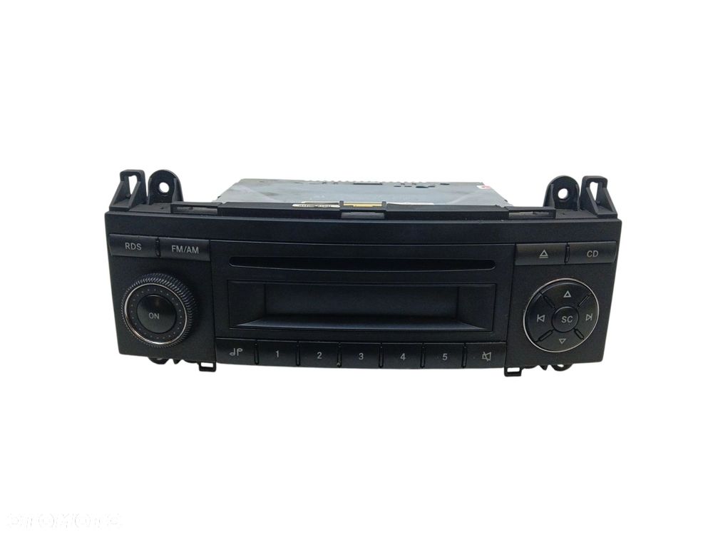 RADIO MERCEDES B W245 LIFT (2008-2011) 2.0 CDI 109KM A1698702389 - 1